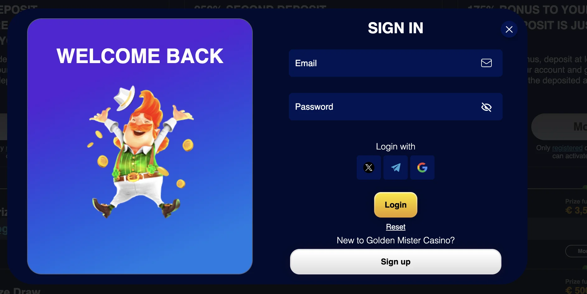 casino screen