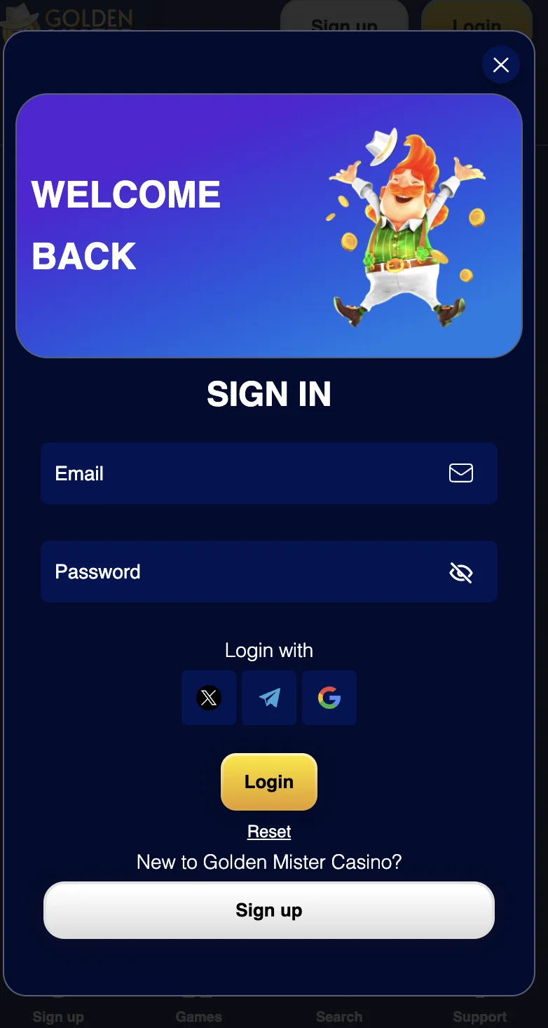 casino screen
