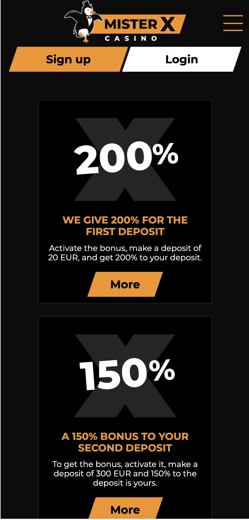 casino screen