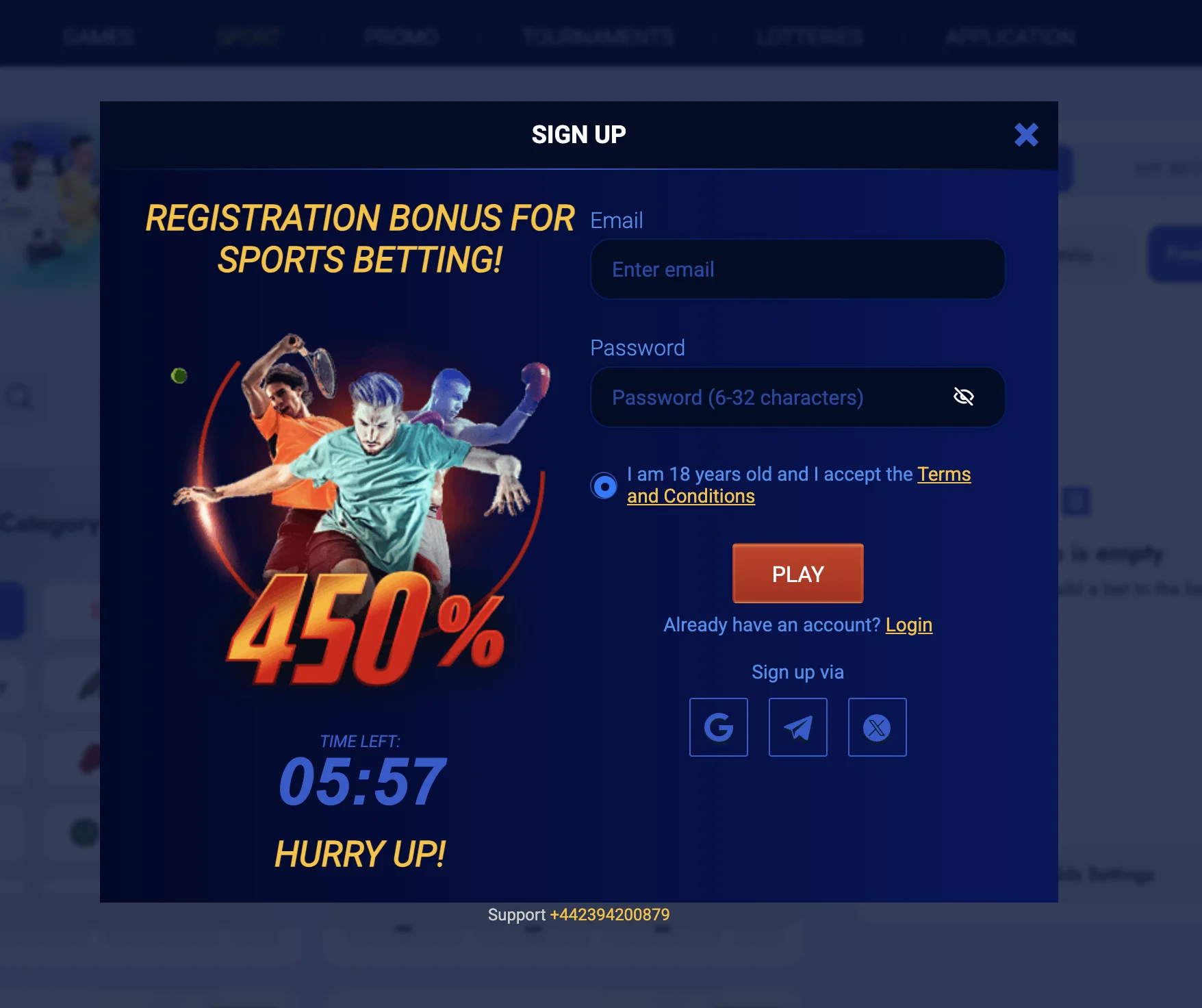 casino screen
