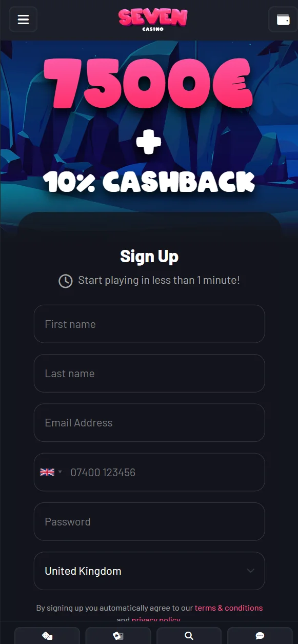 casino screen