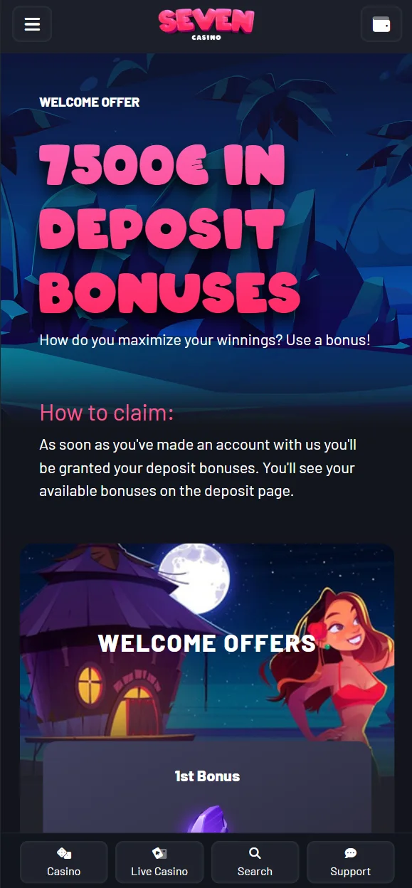 casino screen