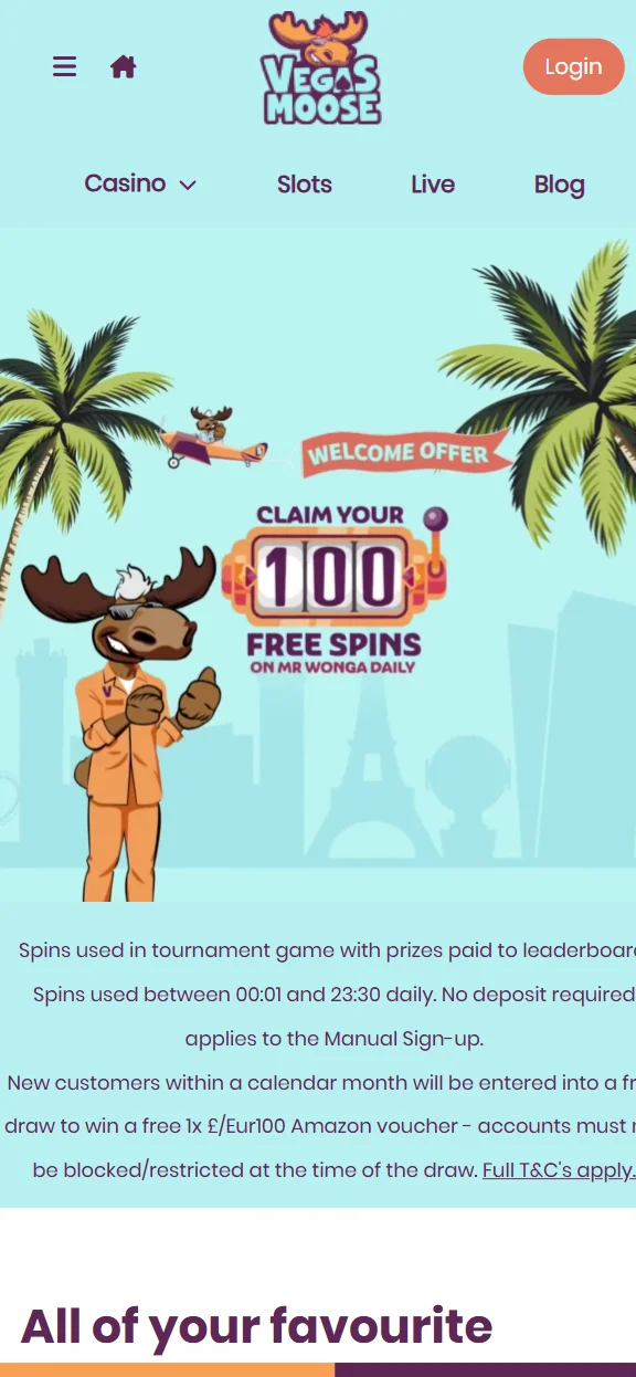 casino screen