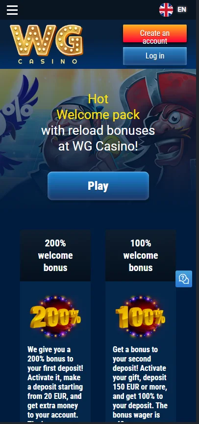 casino screen