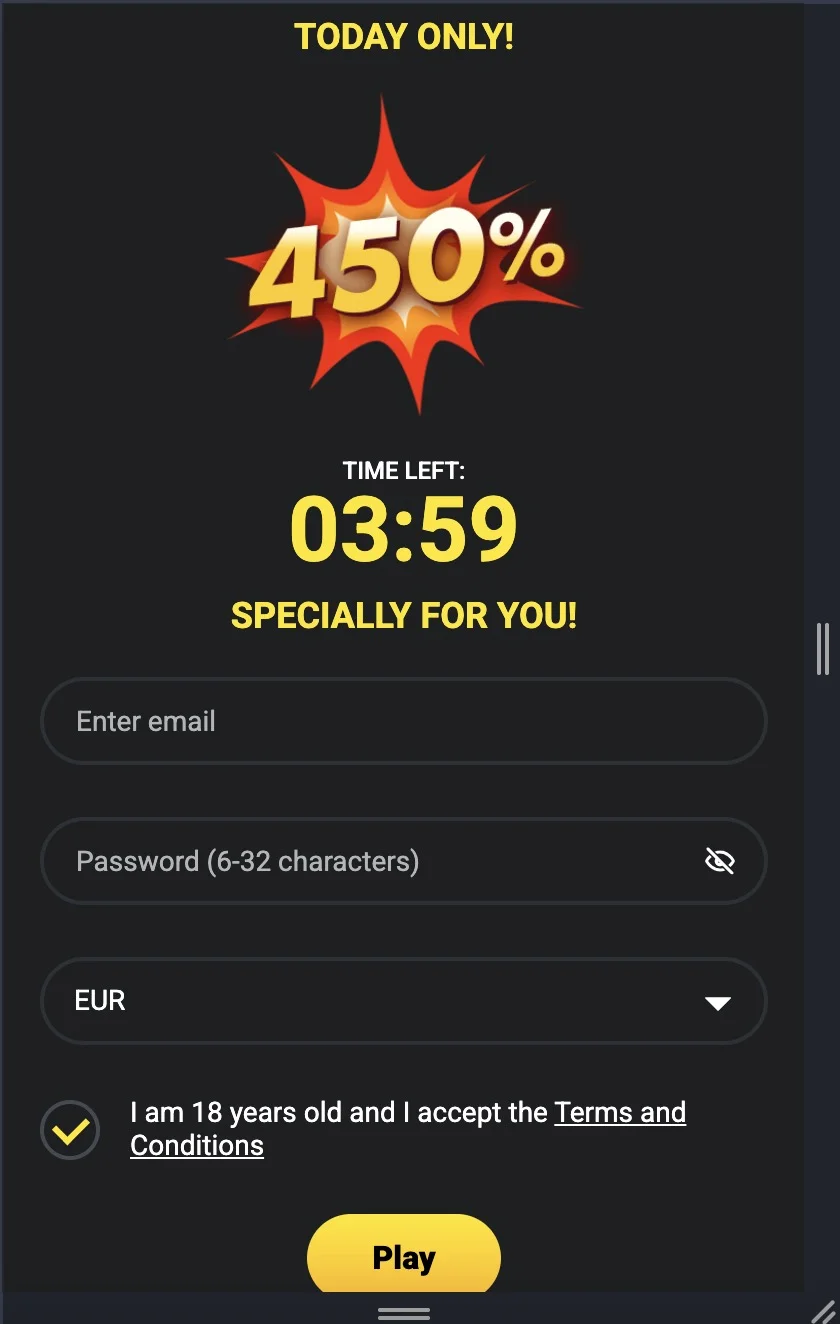 casino screen