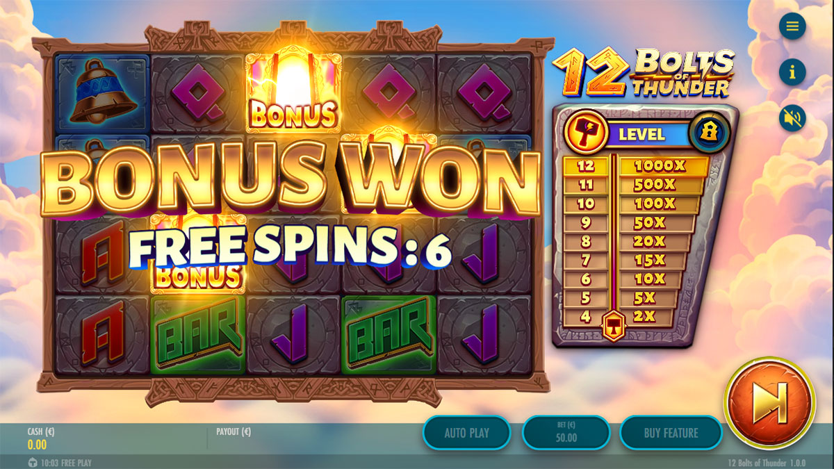 12 Bolts of Thunder screenshot