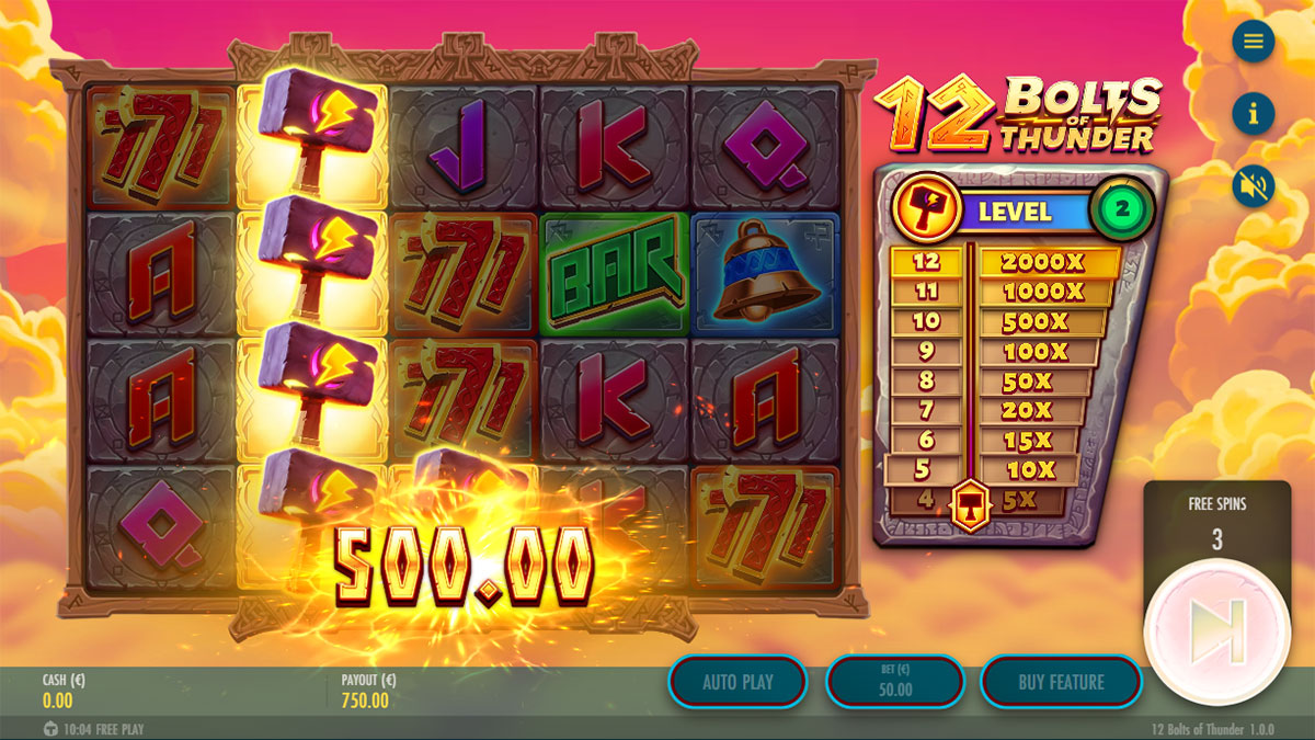 12 Bolts of Thunder screenshot