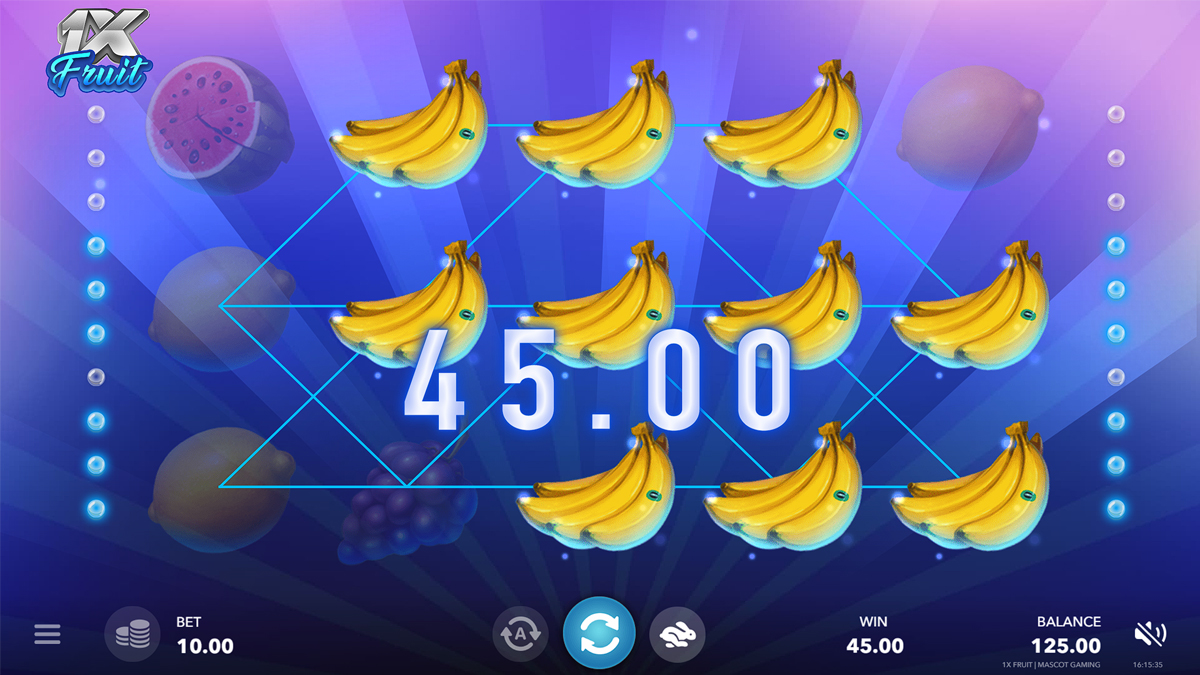 1X Fruit screenshot