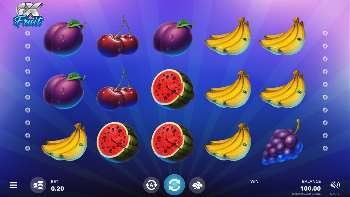 1X Fruit screenshot