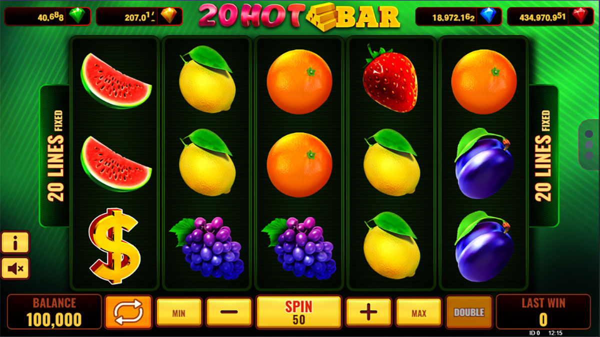 20 Hot Bar screenshot