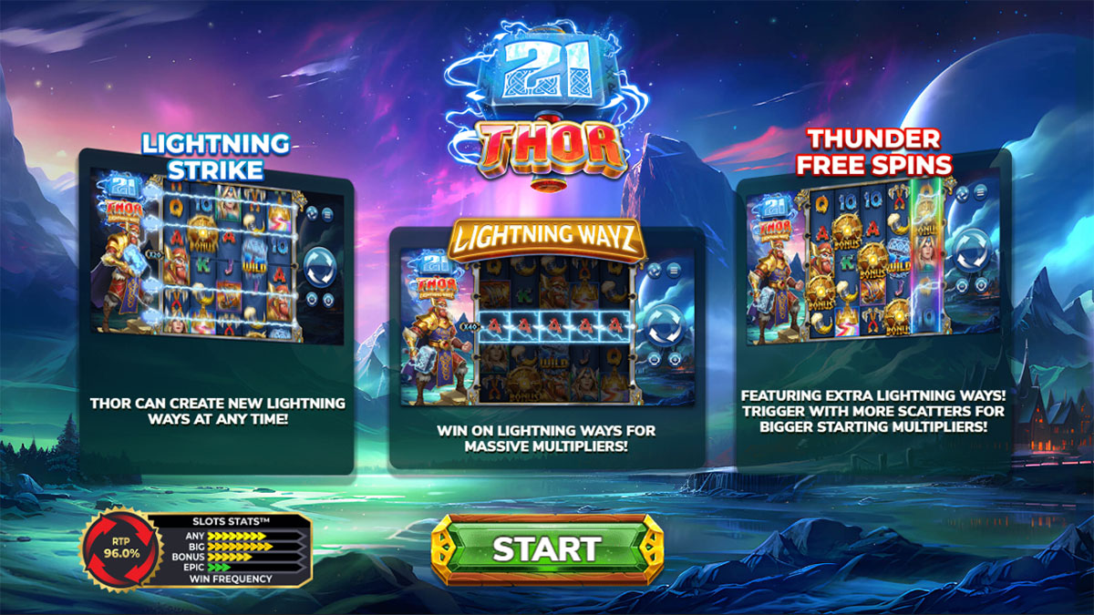 21 Thor Lightning Ways screenshot