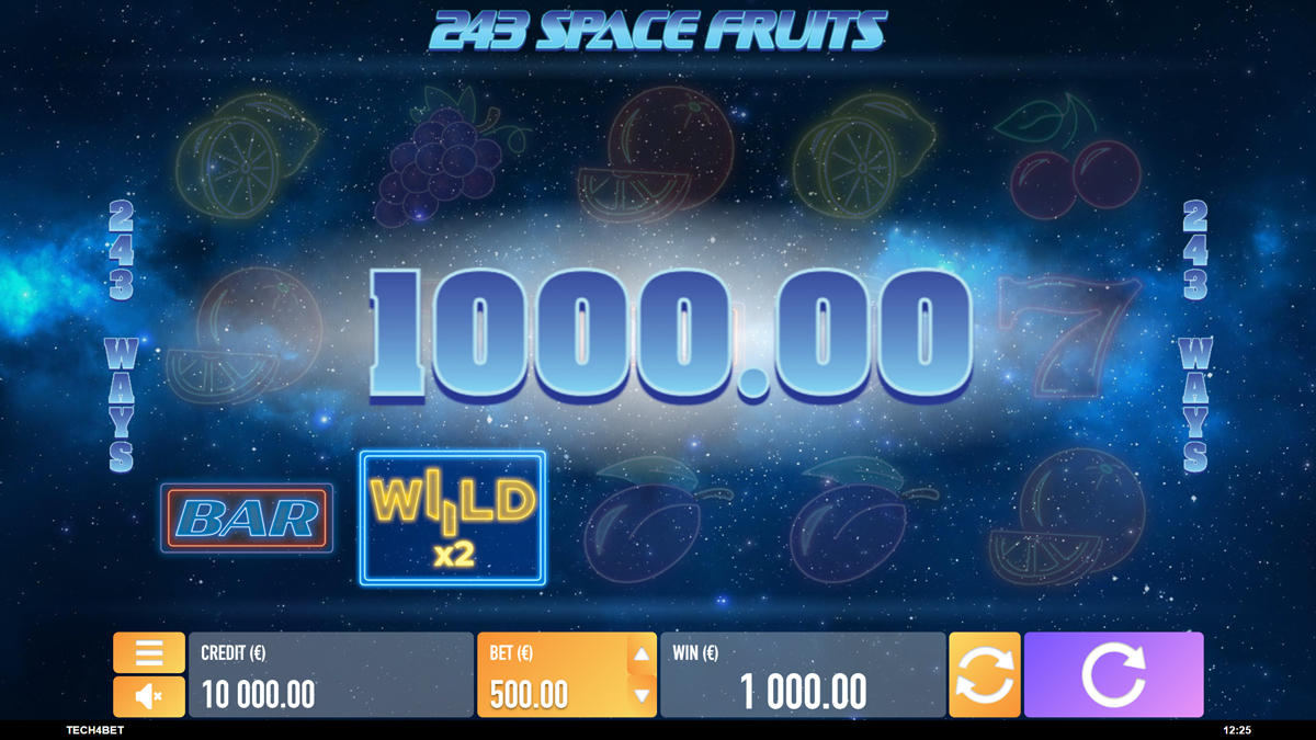 243 Space Fruits screenshot