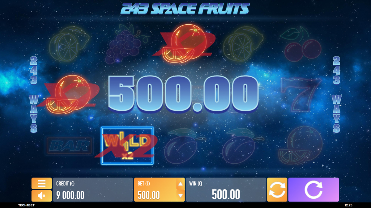 243 Space Fruits screenshot