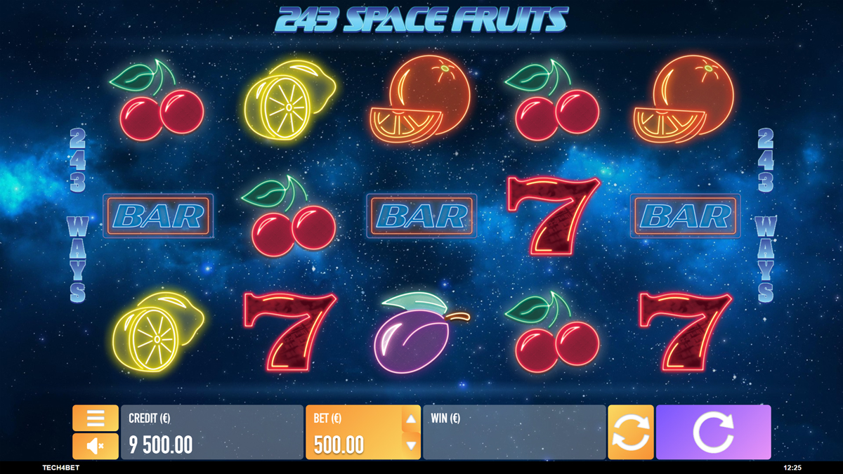 243 Space Fruits screenshot