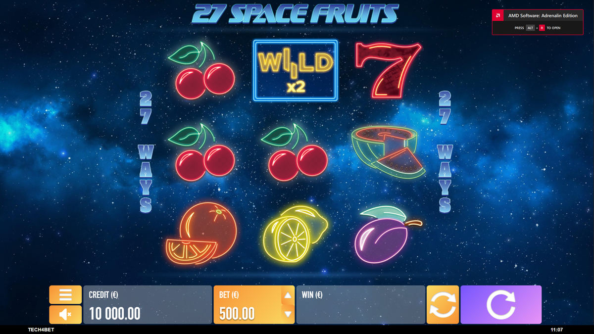 27 Space Fruits screenshot
