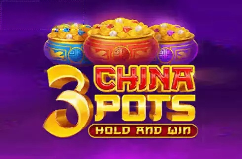 3 China Pots