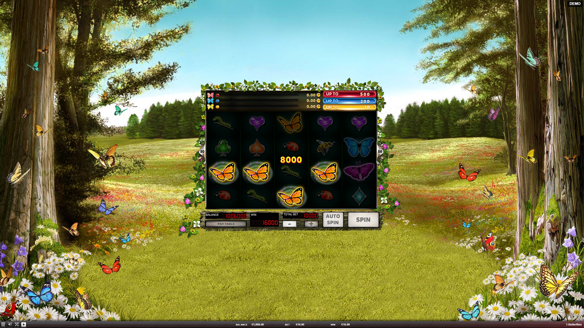 3 Butterflies screenshot