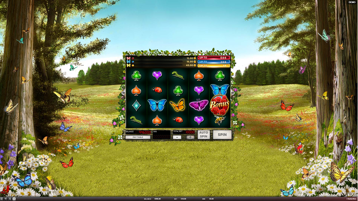 3 Butterflies screenshot
