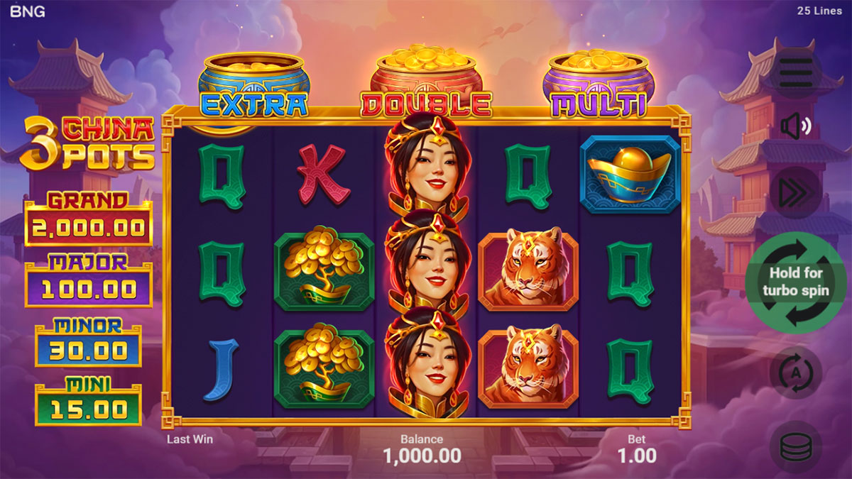 3 China Pots screenshot