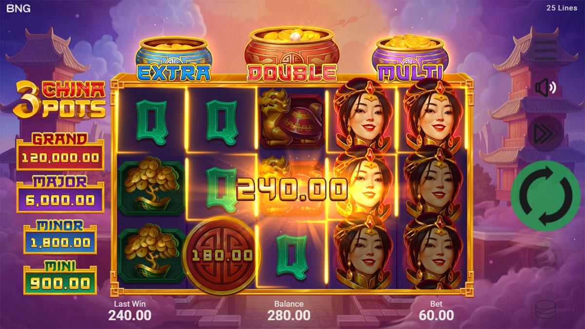 3 China Pots screenshot