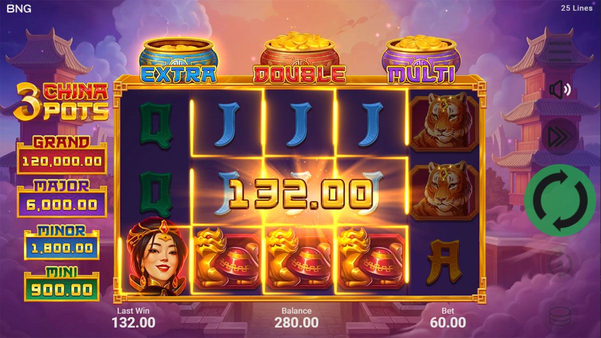 3 China Pots screenshot