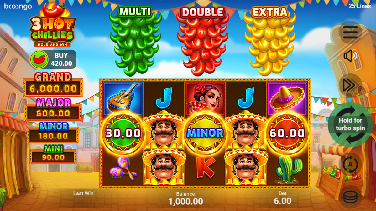 3 Hot Chillies screenshot