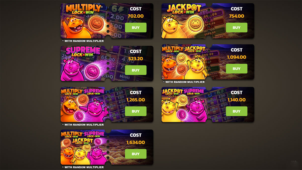 3 Lucky Hippos screenshot