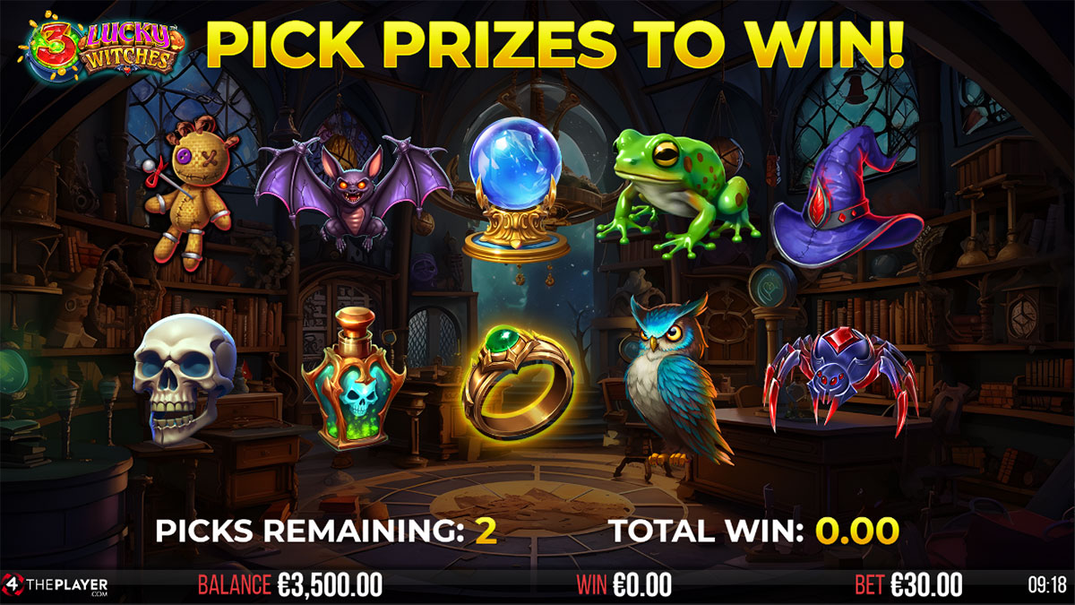 3 Lucky Witches screenshot