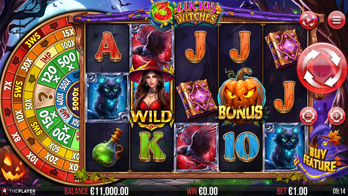 3 Lucky Witches screenshot