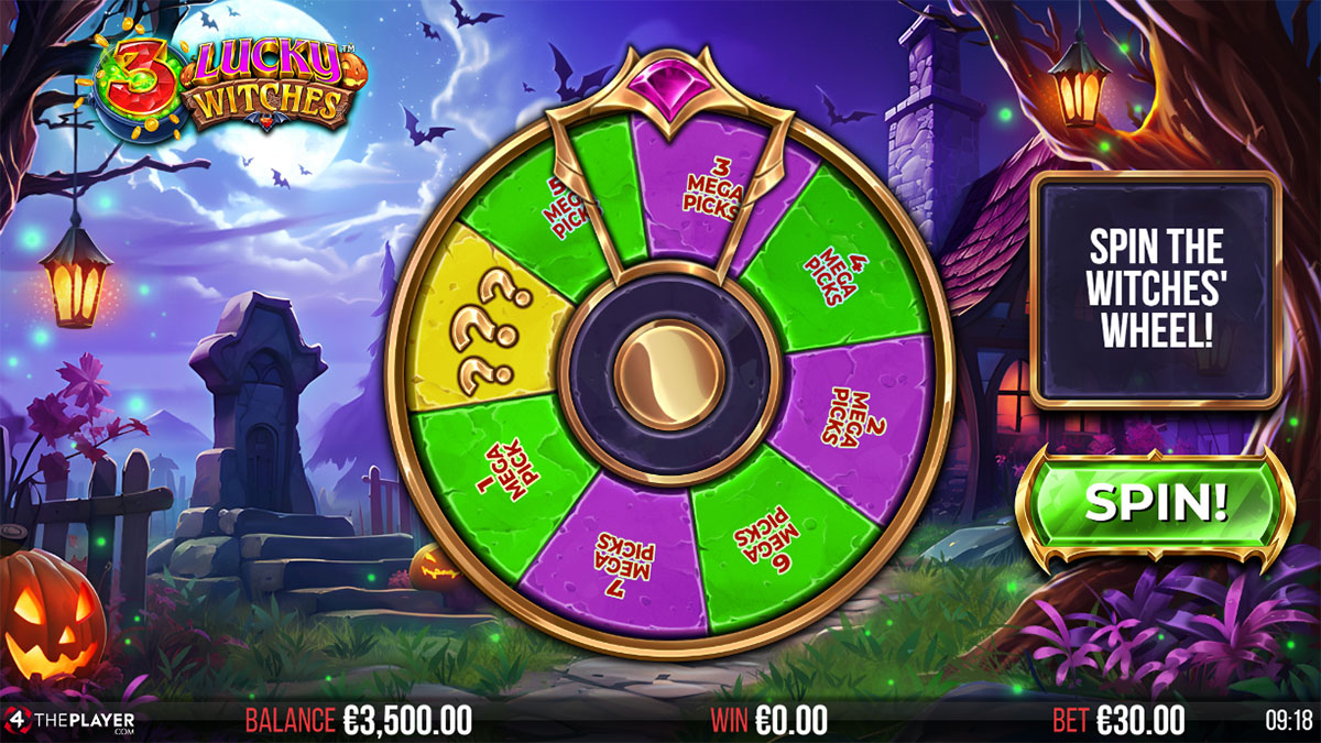 3 Lucky Witches screenshot