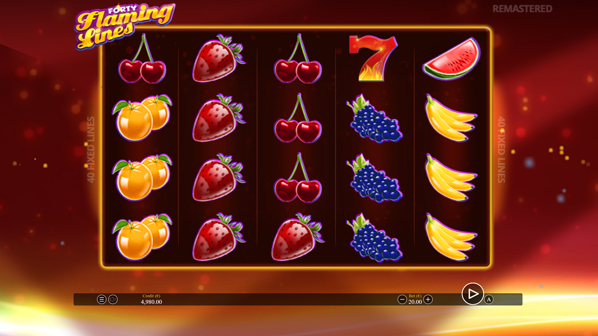 40 Flaming Lines screenshot