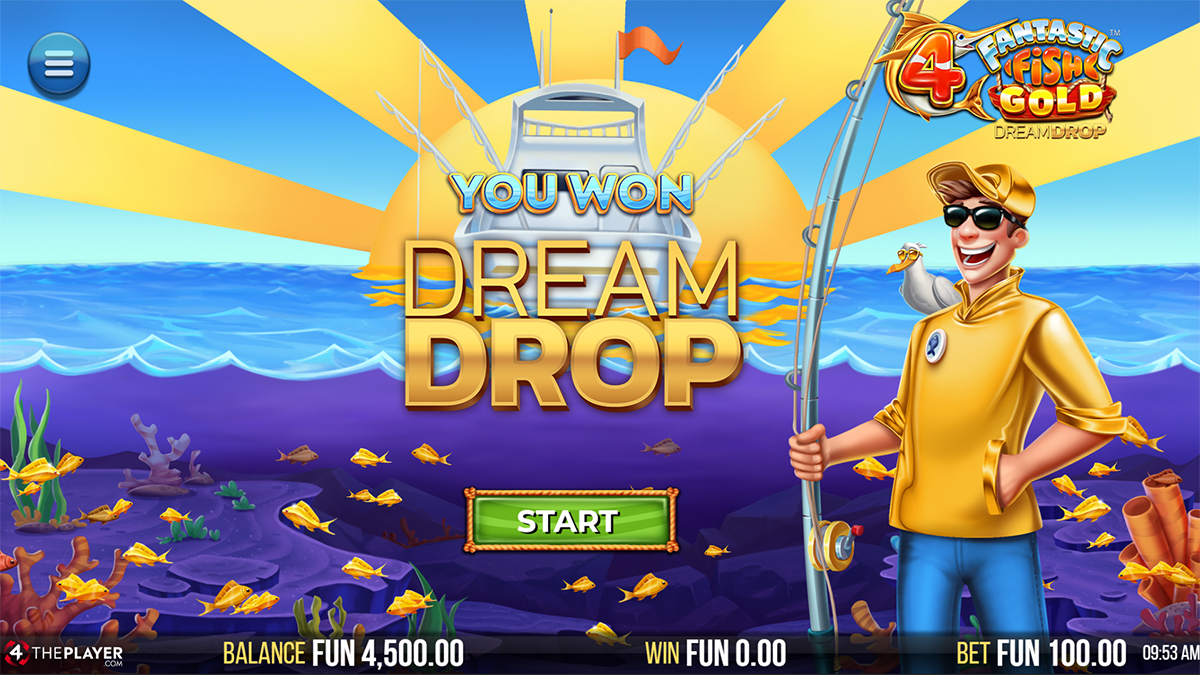 4 Fantastic Fish Gold Dream Drop screenshot