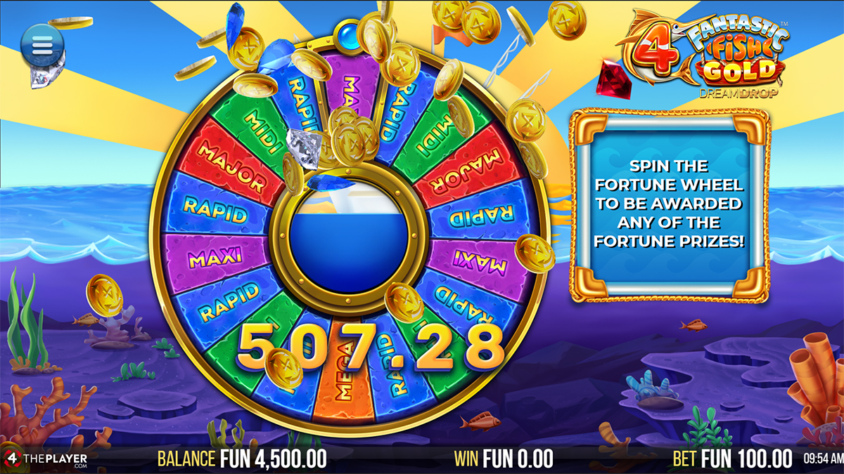 4 Fantastic Fish Gold Dream Drop screenshot