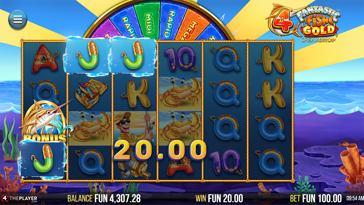 4 Fantastic Fish Gold Dream Drop screenshot
