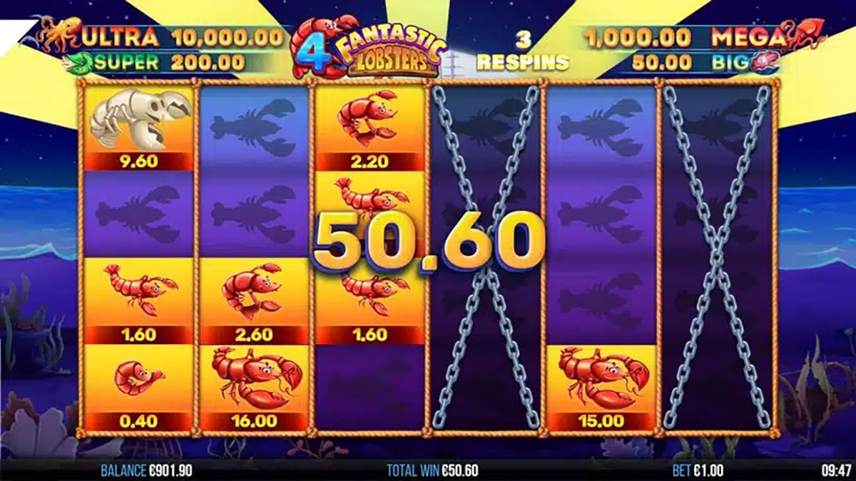 4 Fantastic Lobsters screenshot