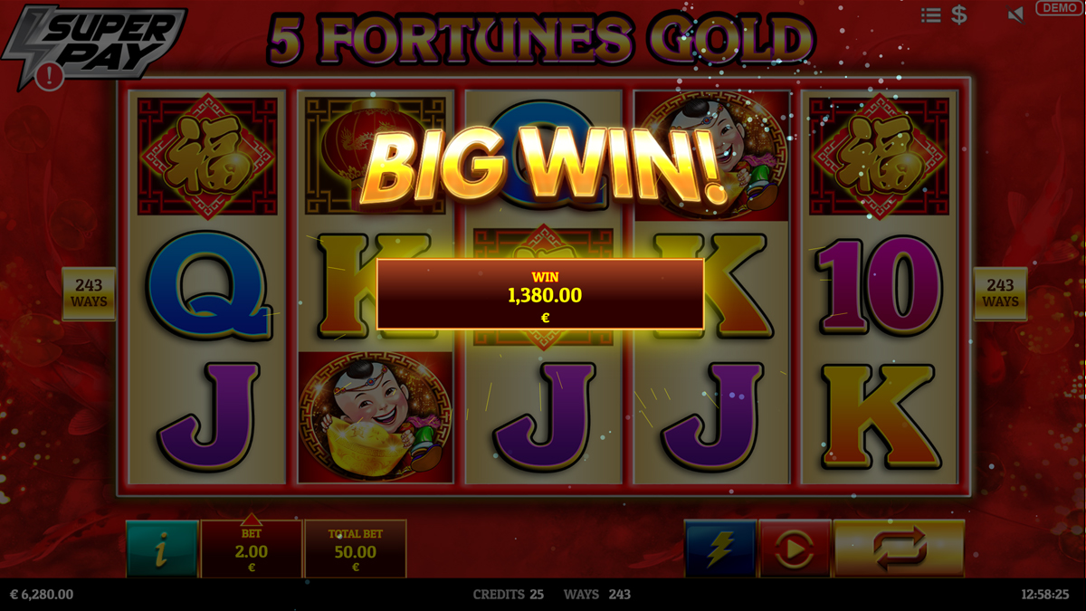 5 Fortunes Gold screenshot
