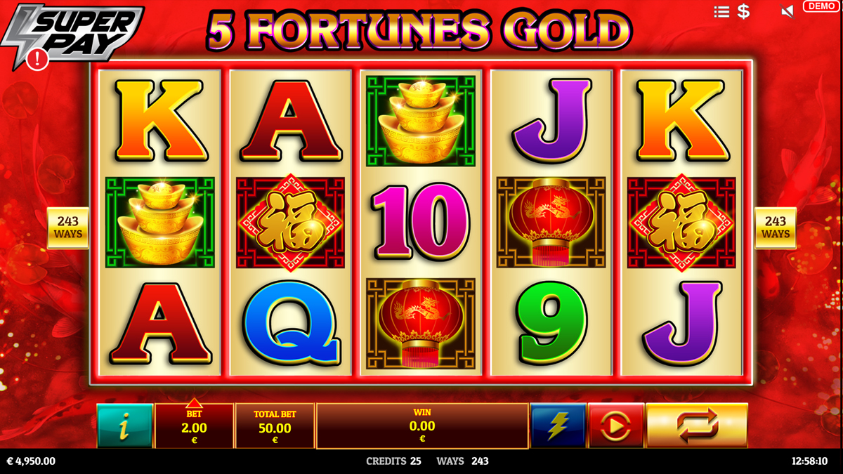 5 Fortunes Gold screenshot