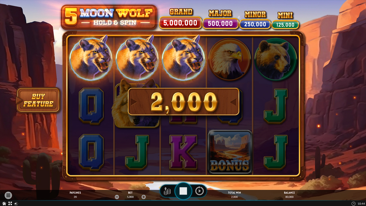 5 Moon Wolf screenshot