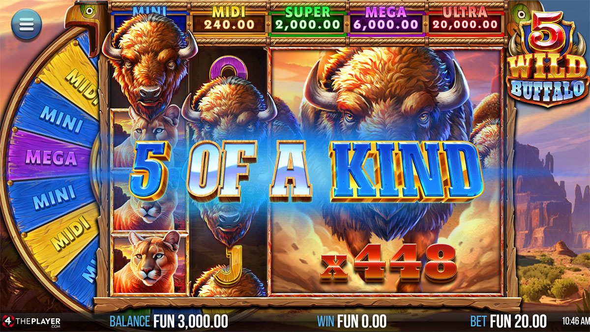 5 Wild Buffalo screenshot
