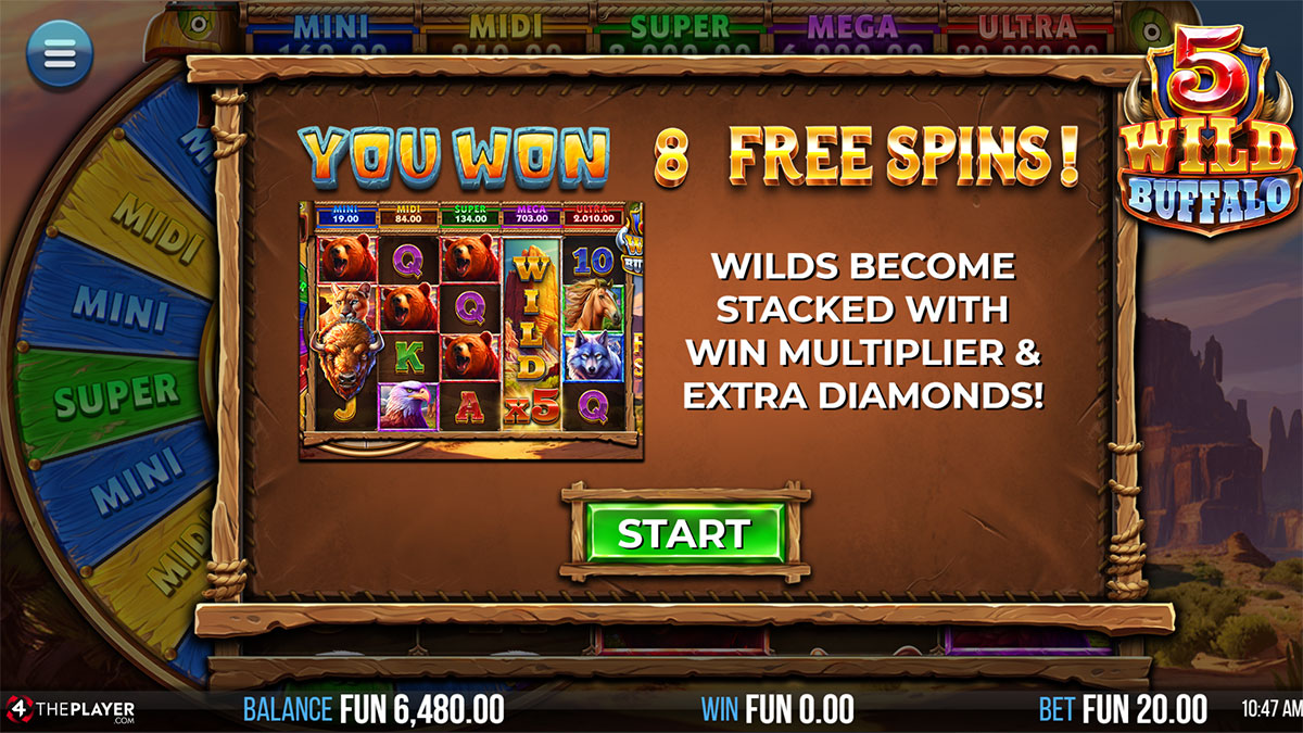 5 Wild Buffalo screenshot