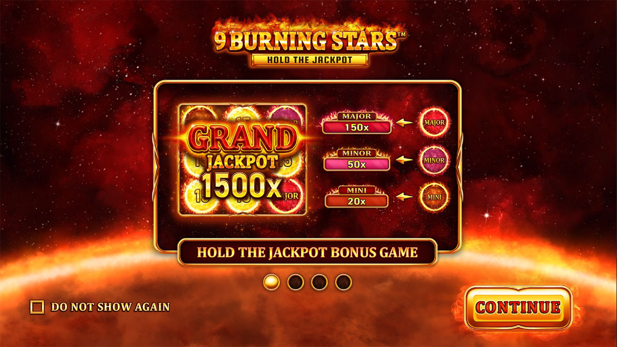 9 Burning Stars screenshot