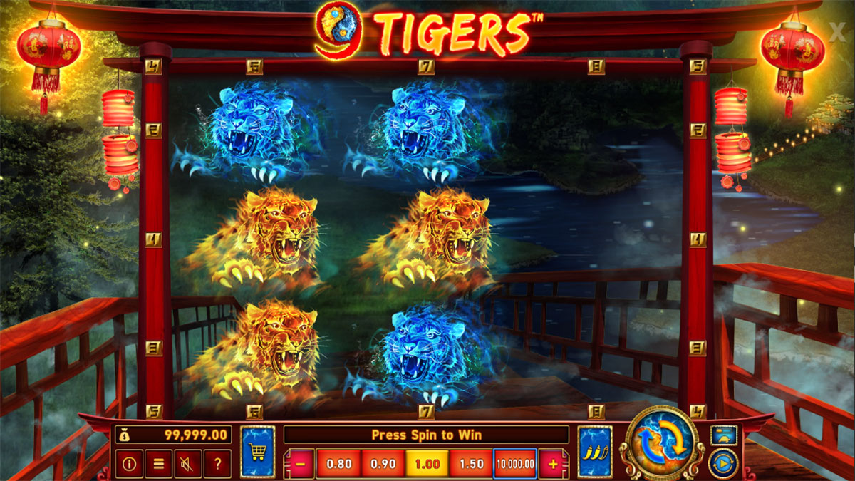 9 Tigers screenshot