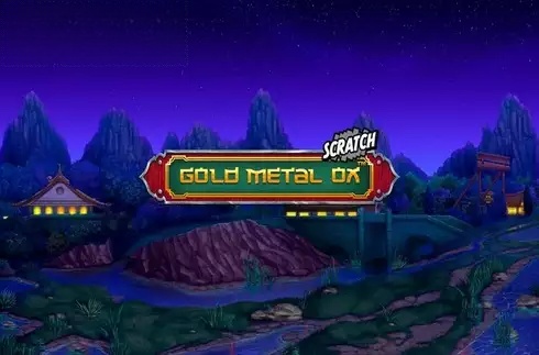 Gold Metal Ox Scratch