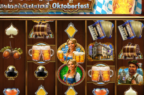 Heidi at the Oktoberfest