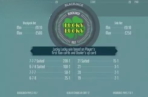 Blackjack Lucky Lucky (Felt Gaming)