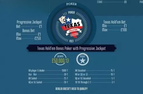 Texas Hold'em Bonus (Felt Gaming)