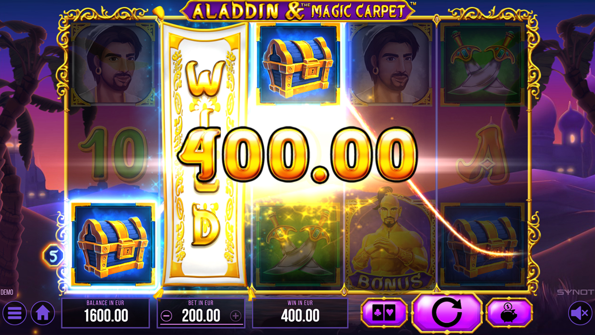 Aladdin and The Magic Carpet screenshot