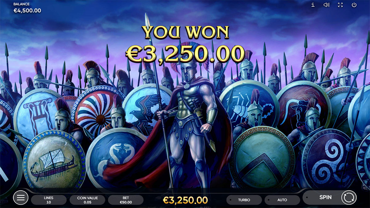 Almighty Sparta Dice screenshot