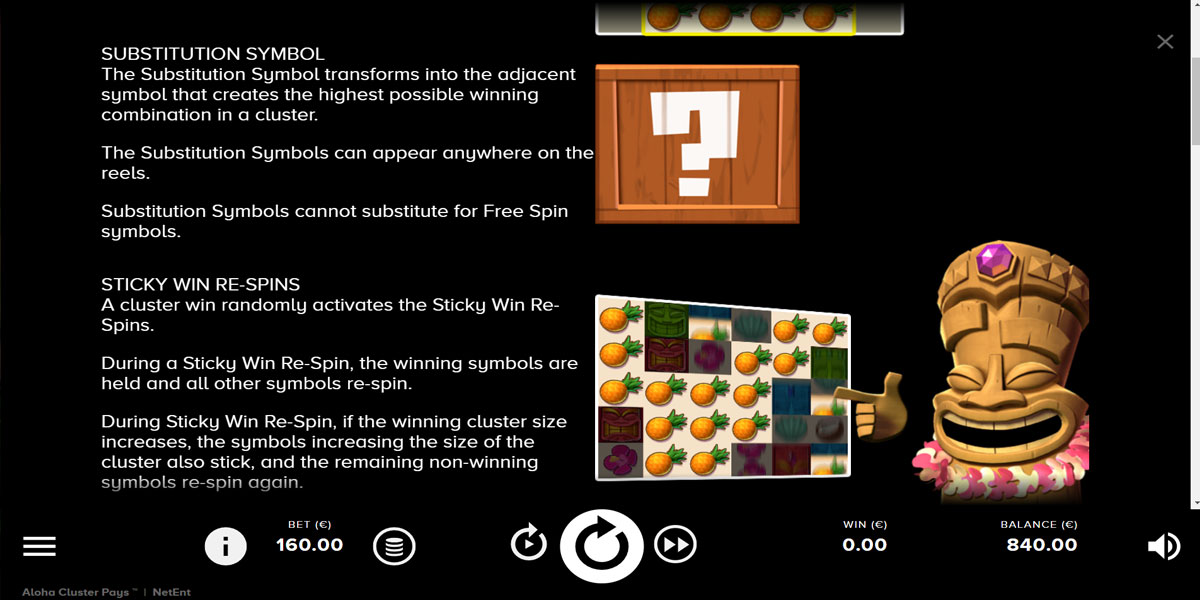 Aloha! Cluster Pays screenshot