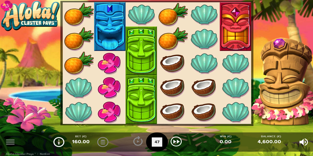 Aloha! Cluster Pays screenshot